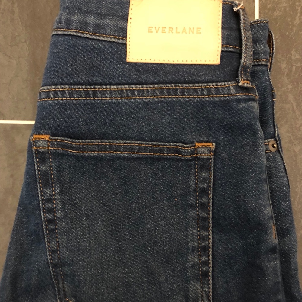 Everlane authentic stretch High Rise Skinny ankle